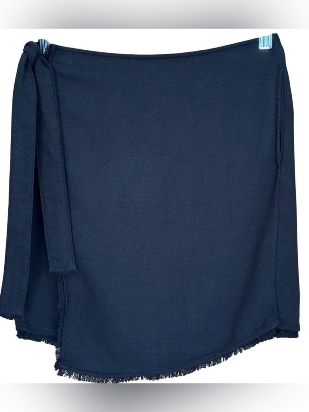 Anthropologie Cloth & Stone Tencel Faux Wrap Mini Skirt XS